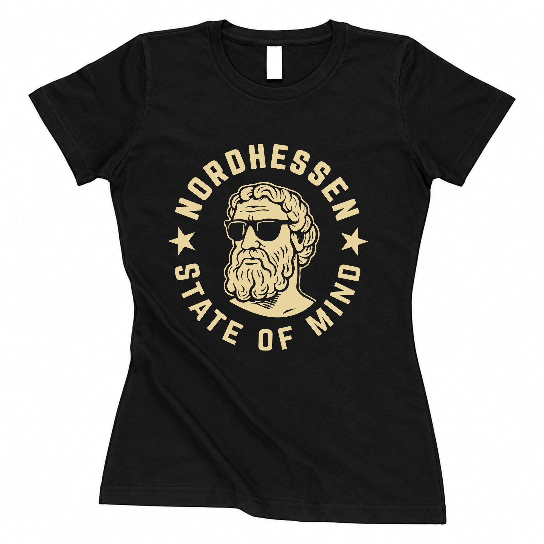 T-Shirt "Nordhessen state of mind" - tailliert