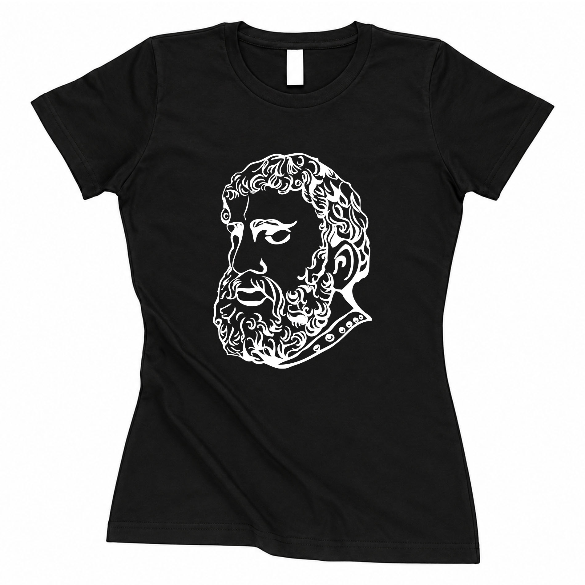 T-Shirt "Kopf des Herkules" - tailliert