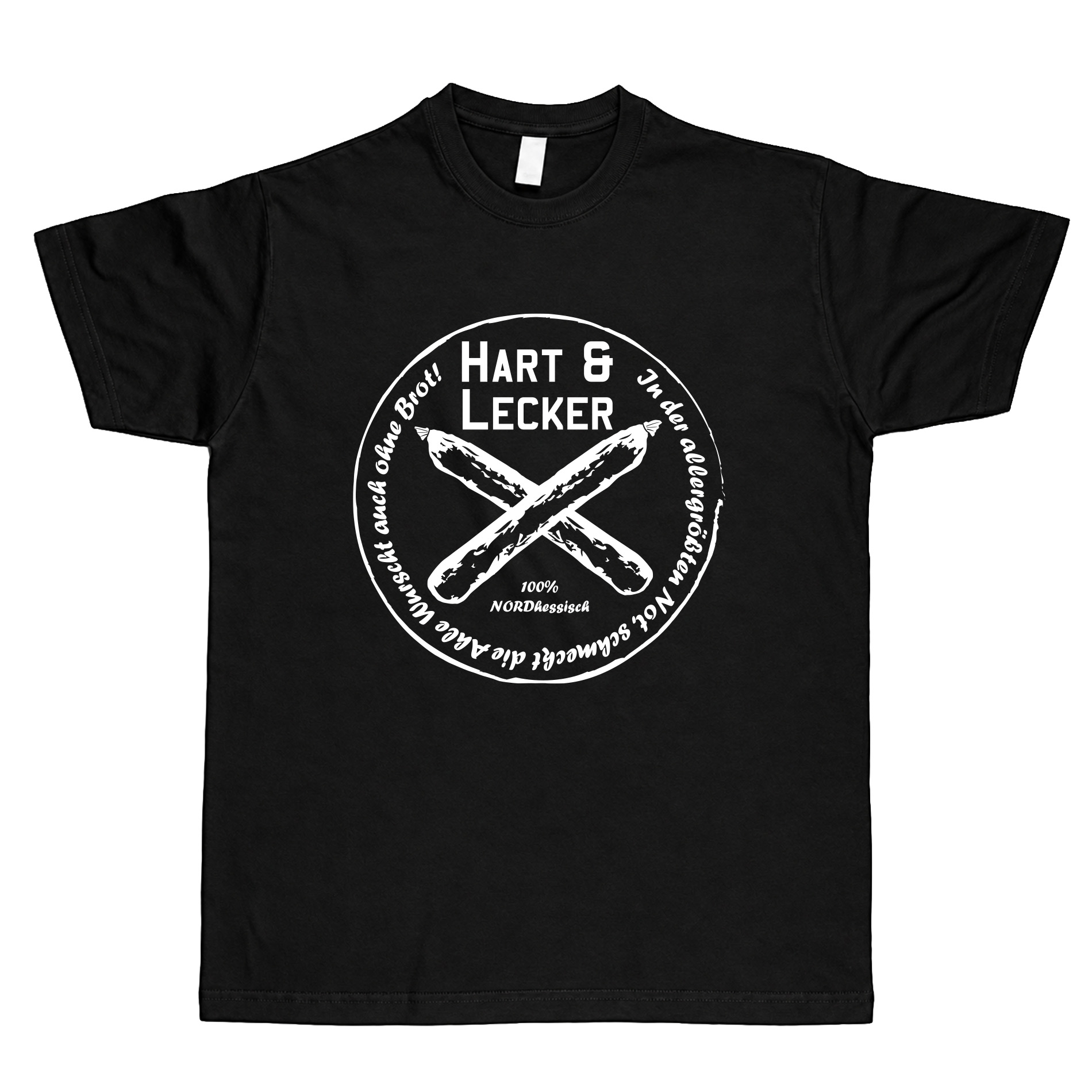 T-Shirt "Hart & Lecker" - unisex