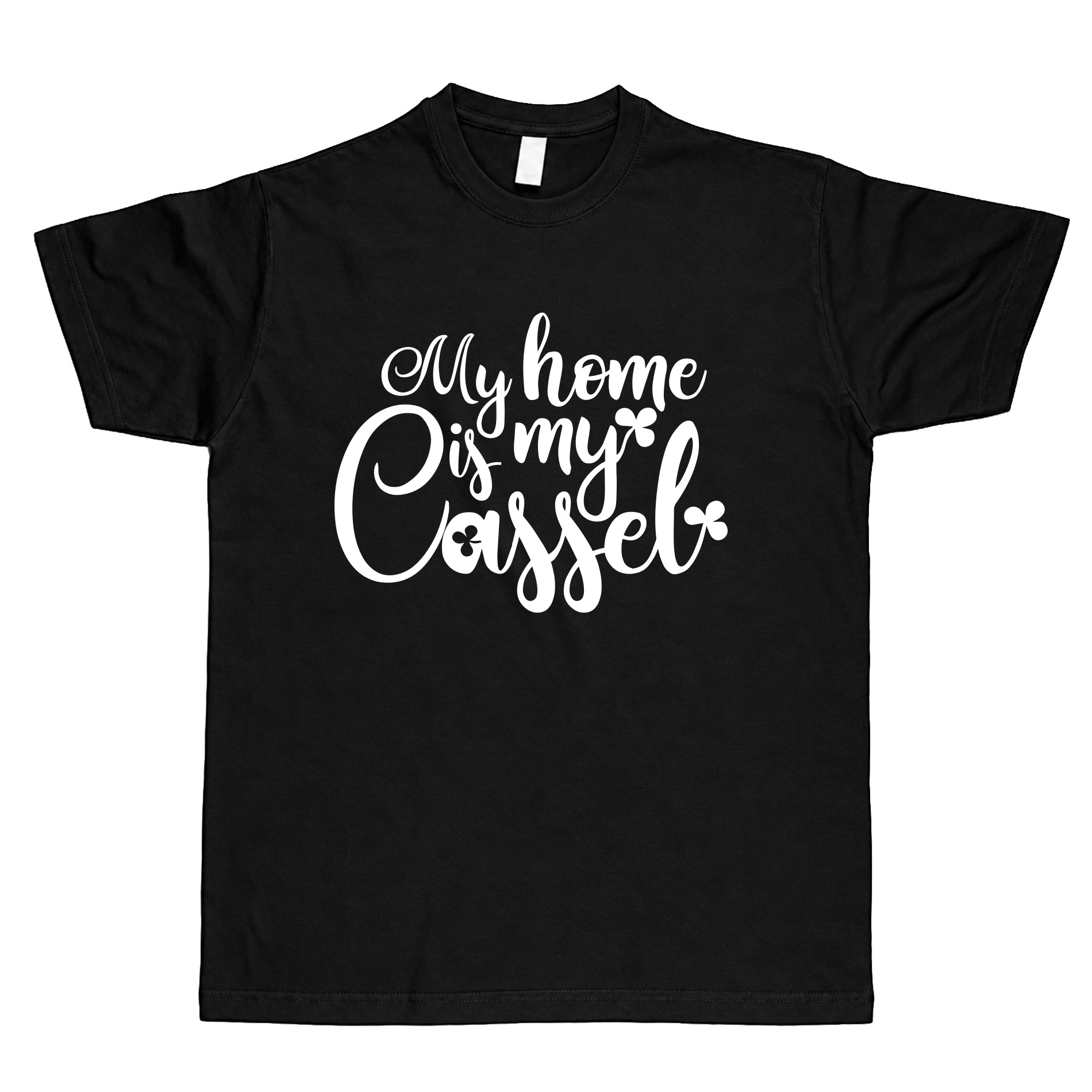 T-Shirt "My home is my Cassel" - unisex