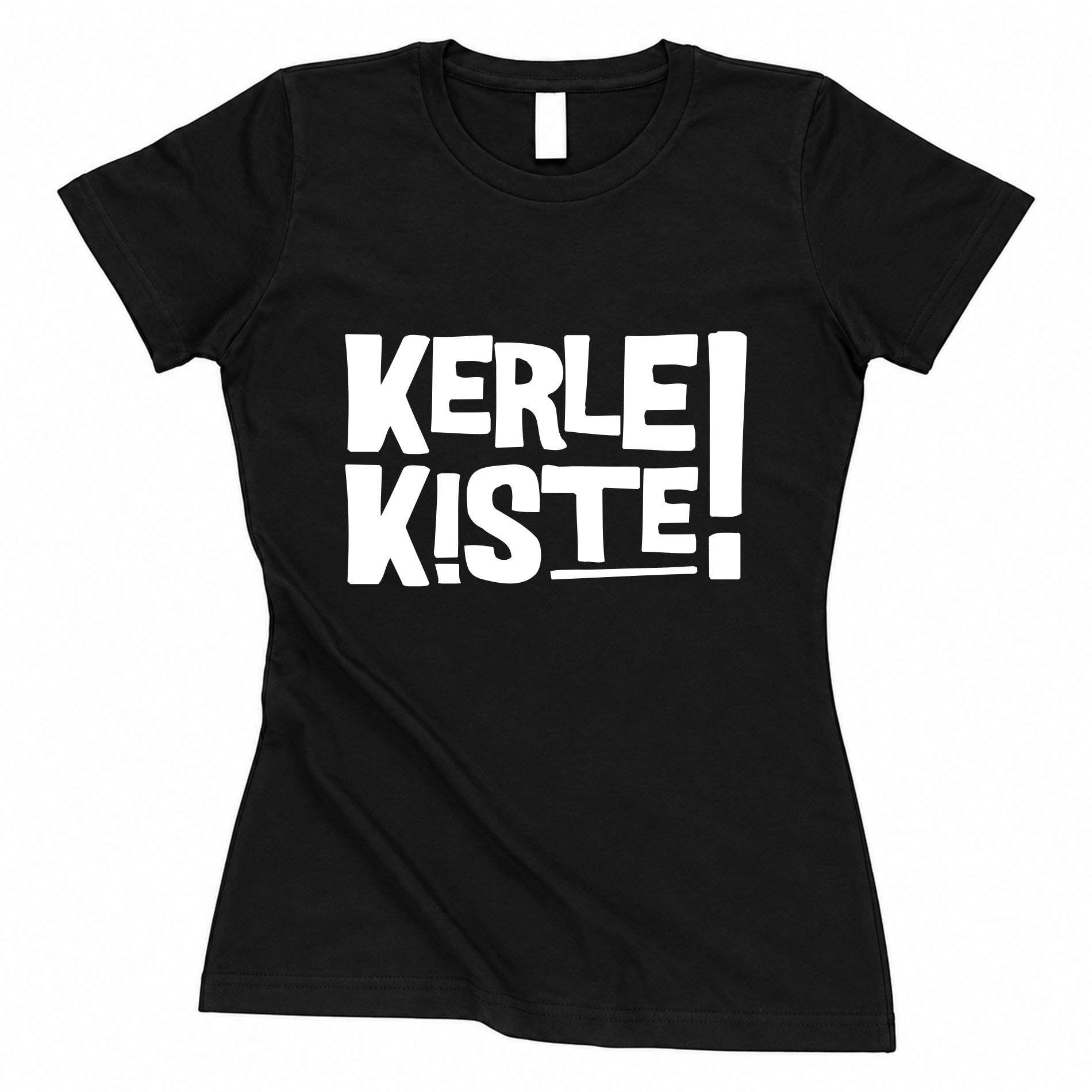 T-Shirt "Kerle Kiste" - tailliert