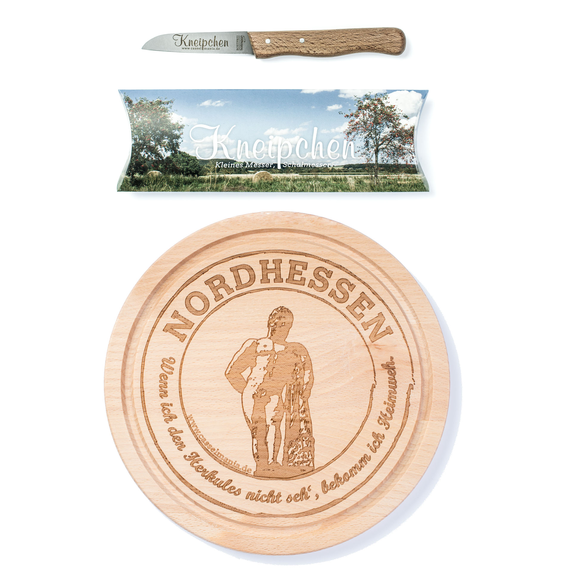 Set Kneipchen und Nordhessen-Brettchen