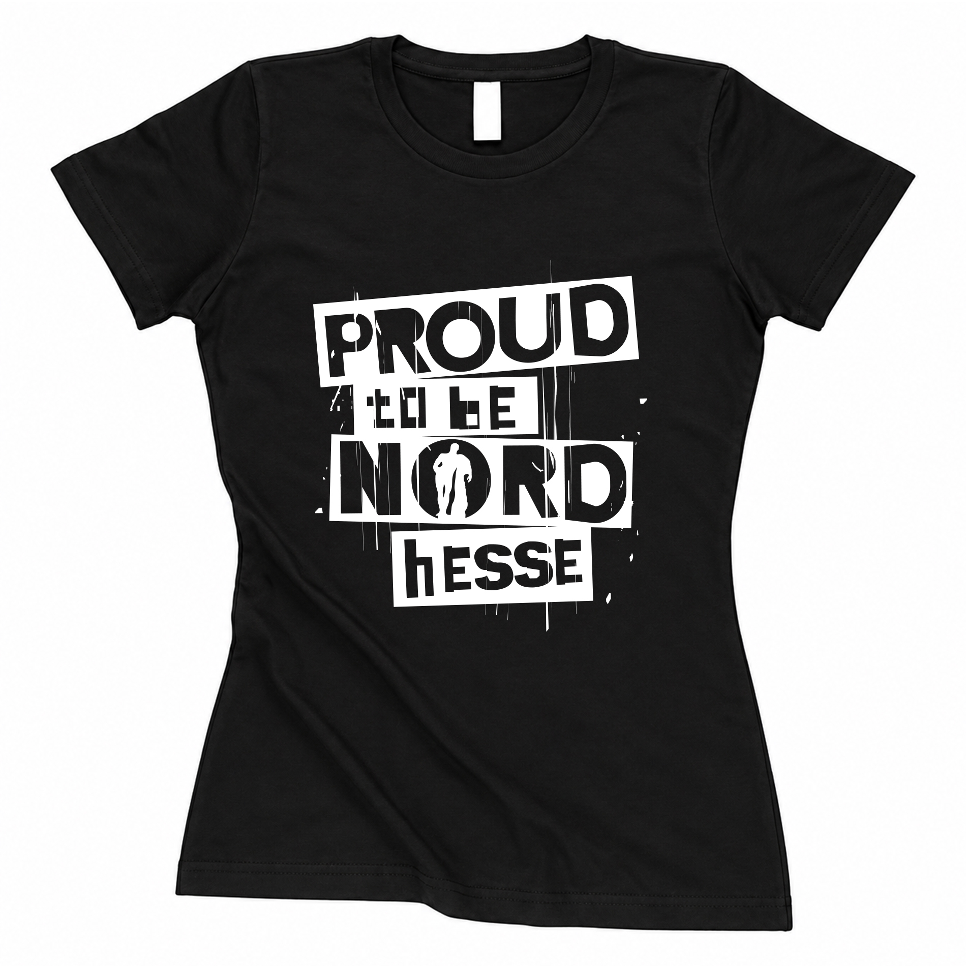 T-Shirt "Proud to be NORDhesse" - tailliert